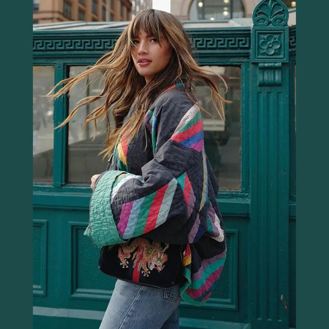 Mikki | Retro Quilted Oversized Jacket