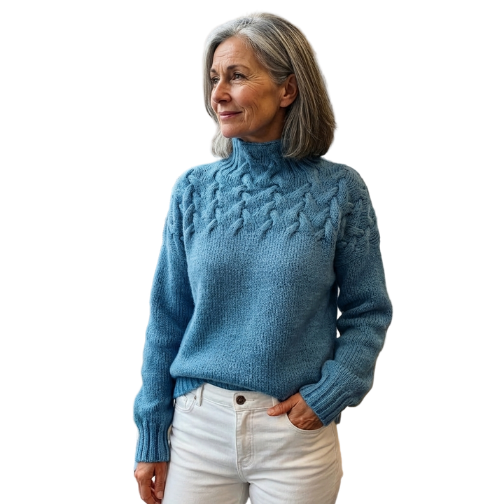 Charlotte | Cozy Turtleneck Knit Sweater