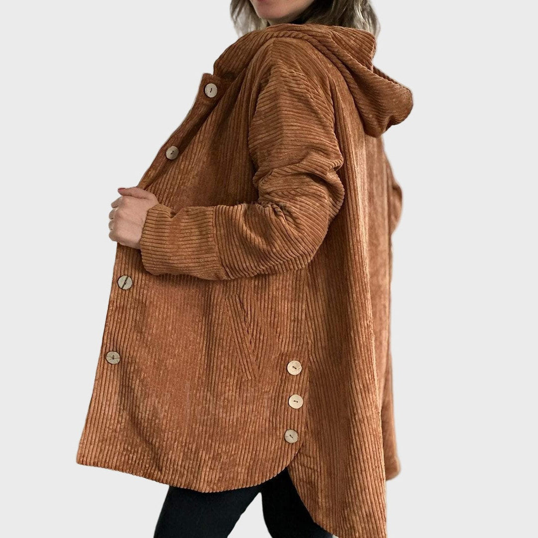 Indie | Corduroy Hooded Jacket