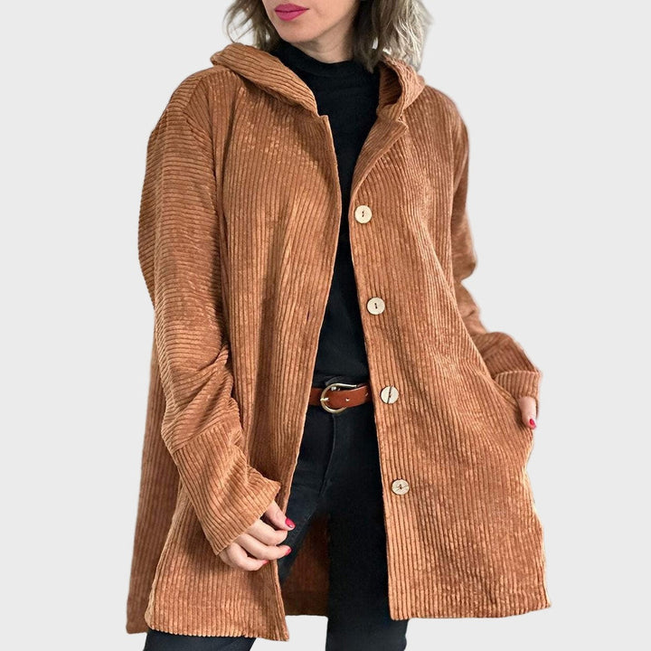 Indie | Corduroy Hooded Jacket
