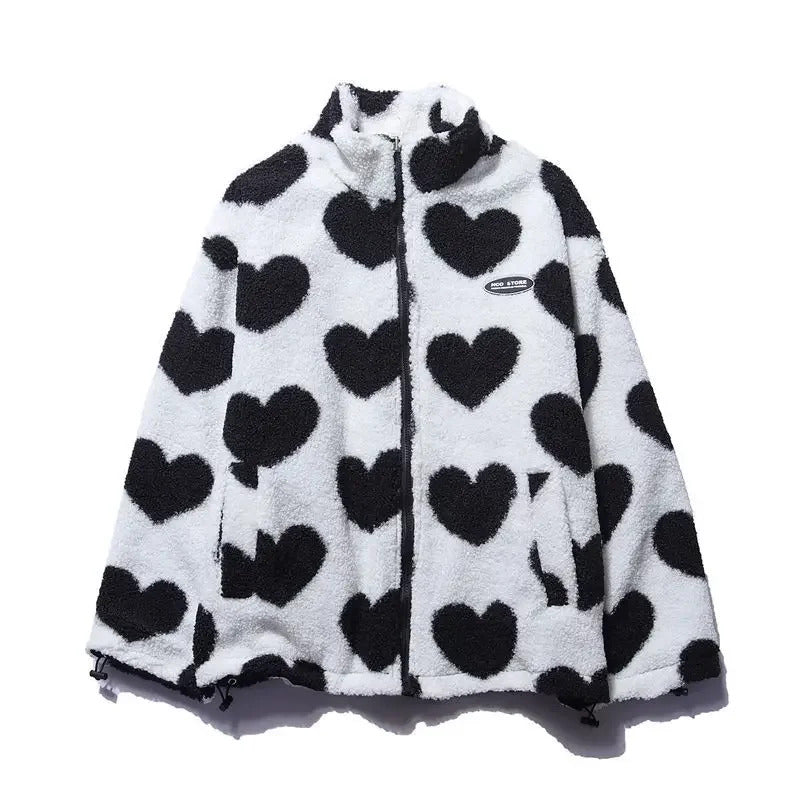 Evelyn™ | Reversible Hearts Jacket