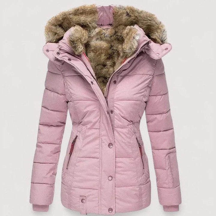 Marylin™ – Warm winter coat with fur lining