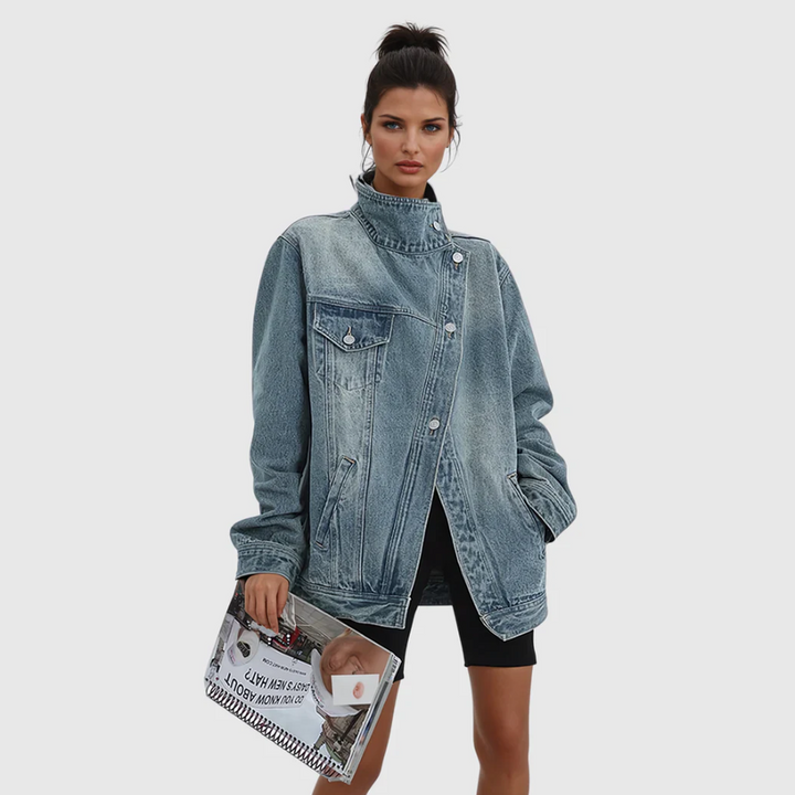 BELLA | ARTISTIC DENIM JACKET