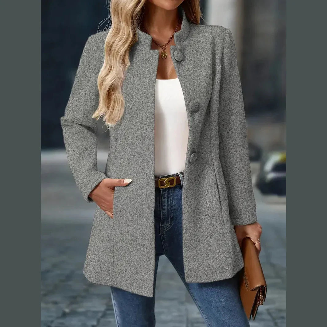 Amara – Fashionable Single-Breasted Blazer