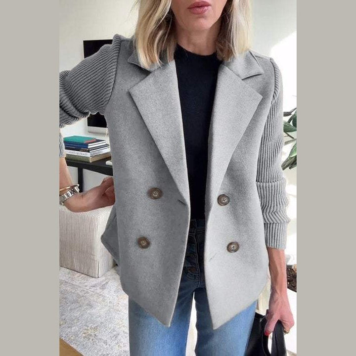 Ivy | Relaxed Fit Patchwork Coat